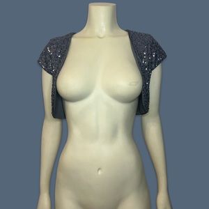 Y2K sequin bolero